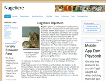 Tablet Screenshot of nagetiere-online.eu